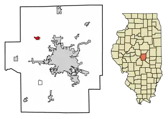 Localisation de Warrensburg