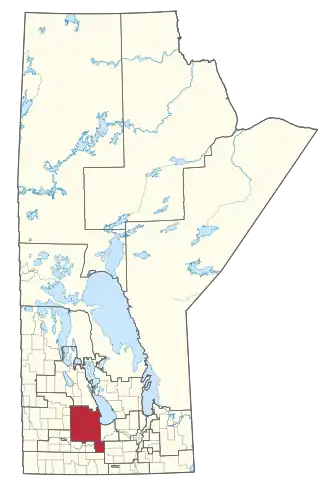 Carte de la circonscription