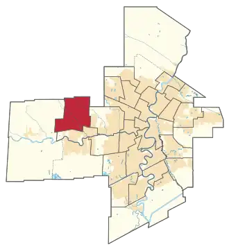 Carte de la circonscription