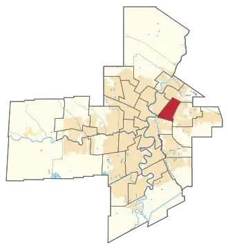 Carte de la circonscription