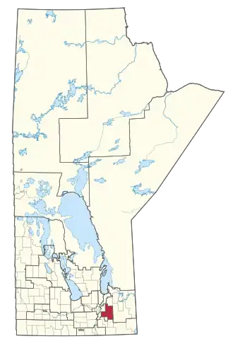 Carte de la circonscription