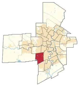 Carte de la circonscription