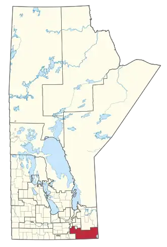 Carte de la circonscription