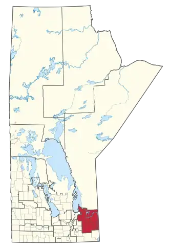 Carte de la circonscription