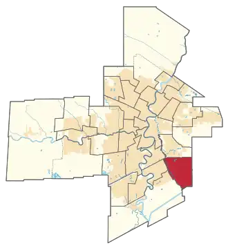 Carte de la circonscription