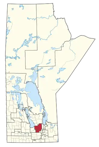 Carte de la circonscription