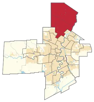 Carte de la circonscription