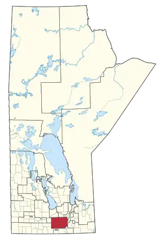 Carte de la circonscription