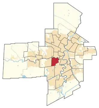 Carte de la circonscription