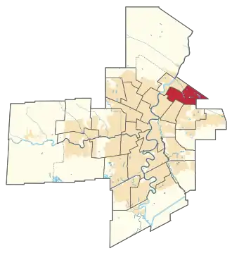 Carte de la circonscription