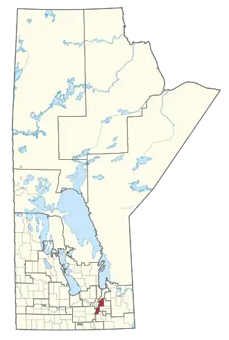 Carte de la circonscription