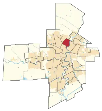 Carte de la circonscription