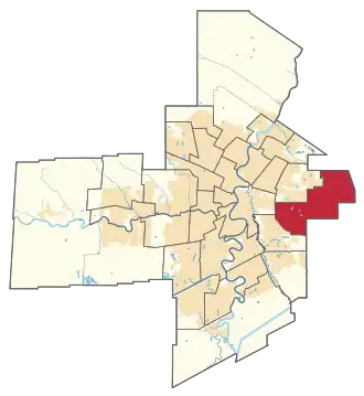 Carte de la circonscription