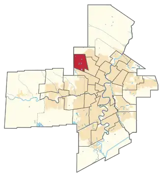 Carte de la circonscription
