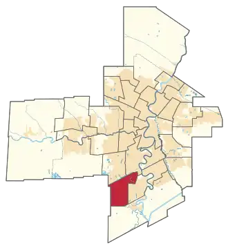 Carte de la circonscription