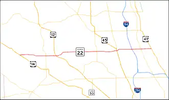 Image illustrative de l’article Illinois Route 22