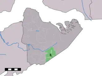 Localisation de Clinge