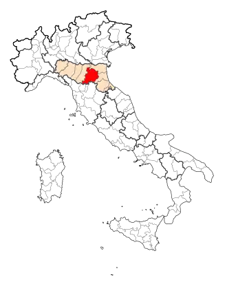 Localisation de Province de Bologne