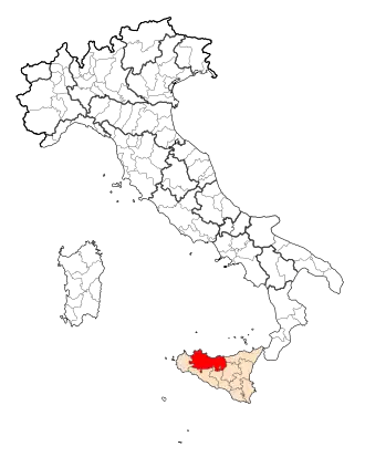 Localisation de Province de Palerme