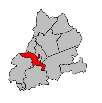 Canton de Dole-Sud-Ouest