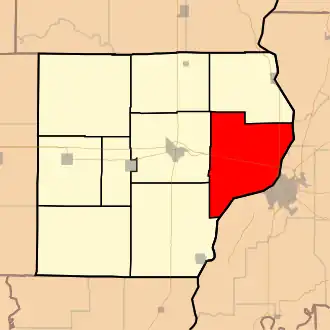 Localisation de Allison Township