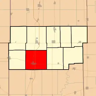 Localisation de Arcola Township