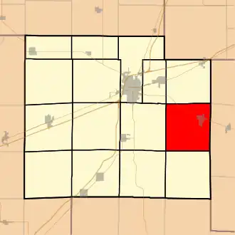 Localisation de Bishop Township