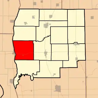 Localisation de Bluffdale Township