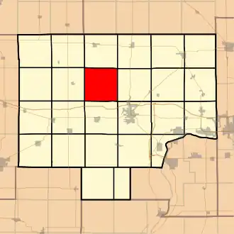 Localisation de Bureau Township