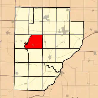 Localisation de Cass Township