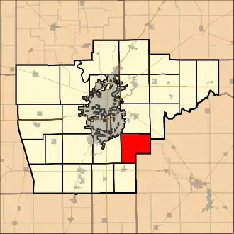 Localisation de Cotton Hill Township