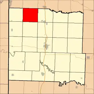 Localisation de East Boone Township