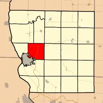 Localisation de Ellington Township