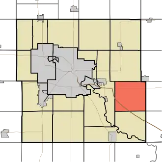 Localisation de Fox Township