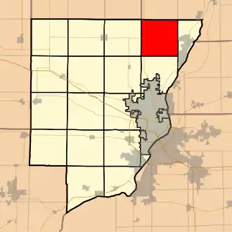 Localisation de Hallock Township