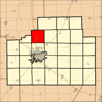 Localisation de Hudson Township