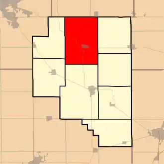 Localisation de Lovington Township