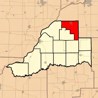 Localisation de Manito Township