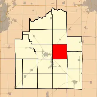 Localisation de May Township