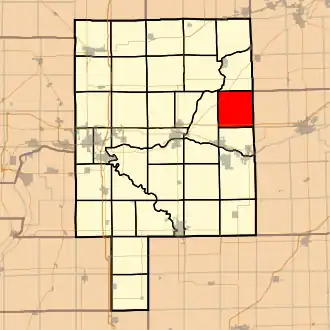 Localisation de Miller Township