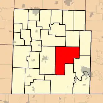 Localisation de Mineral Township