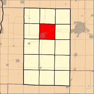 Localisation de Monmouth Township