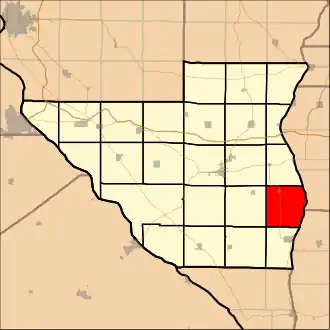 Localisation de Montezuma Township