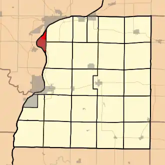 Localisation de Nauvoo Township