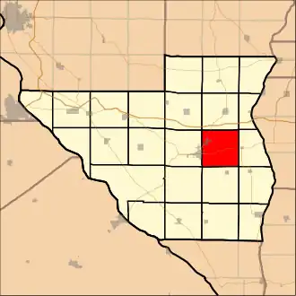 Localisation de Newburg Township