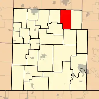 Localisation de Ozark Township