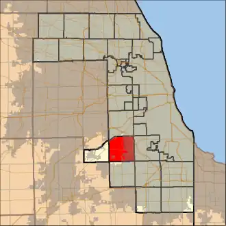 Localisation de Palos Township