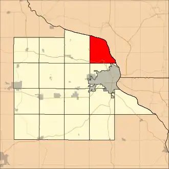 Localisation de Peru Township