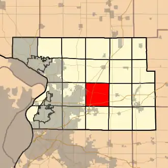 Localisation de Pin Oak Township