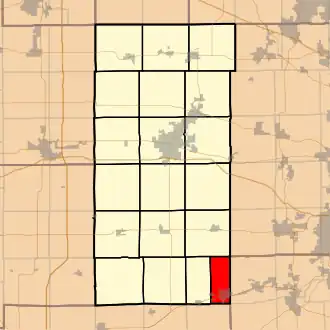 Localisation de Sandwich Township